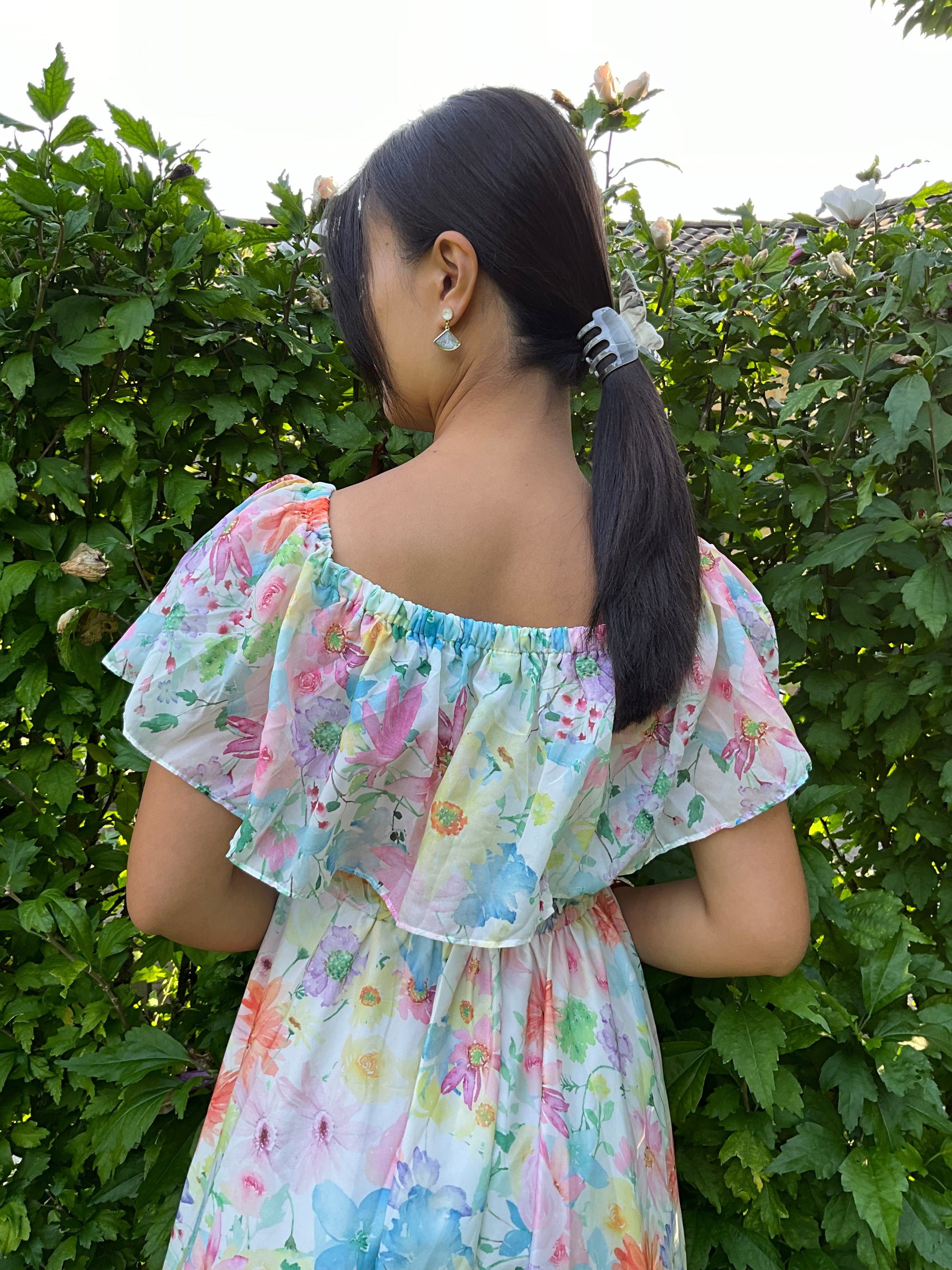 Sommerfugle hårklemme stor grøn| MAS SELECTION