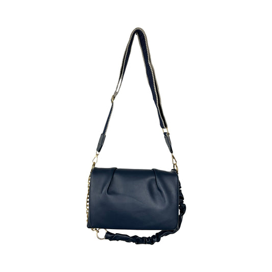 Elisa Skuldertaske Mørkeblå | MAS SELECTION