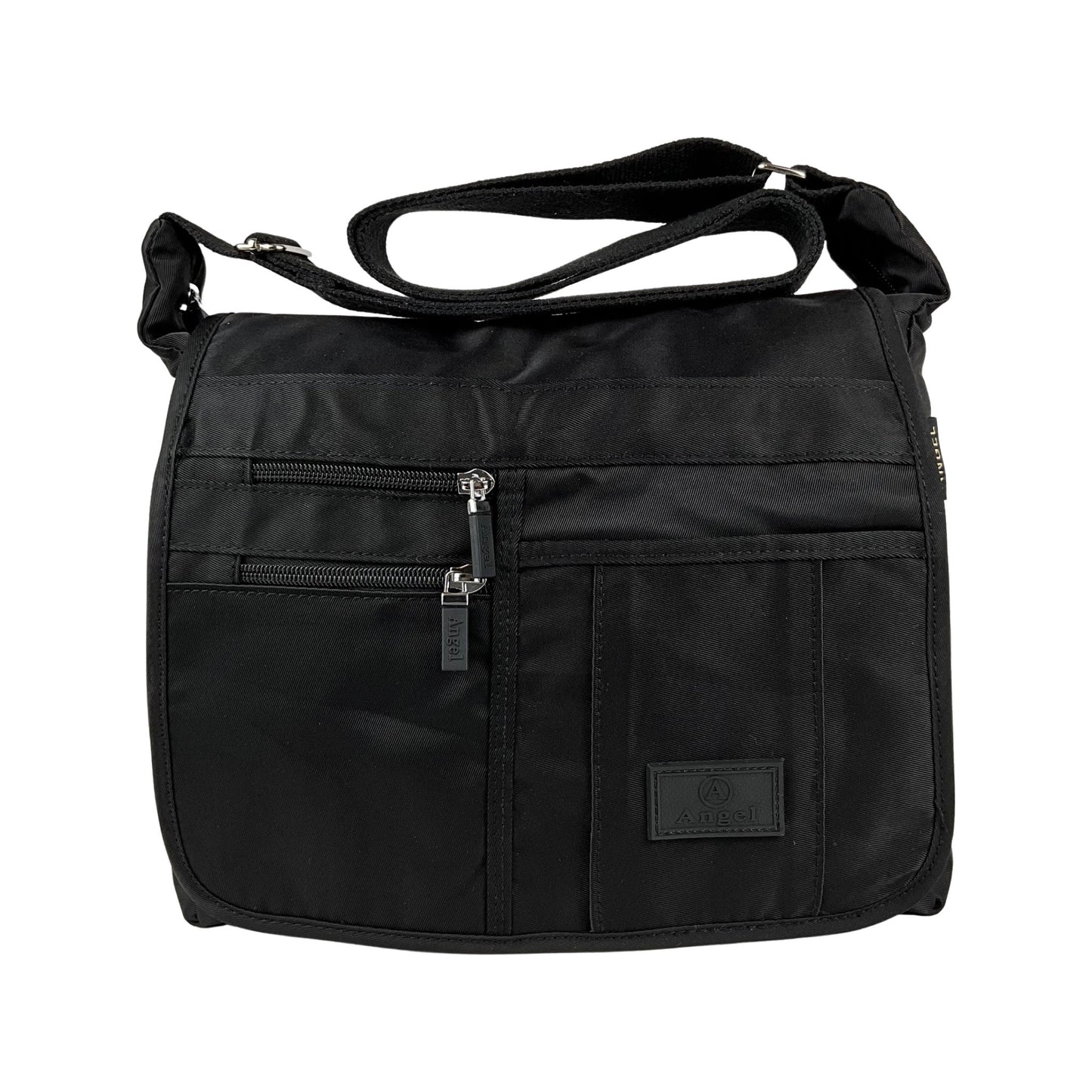 Forsidebillede af MS Funktionel Skuldertaske – Crossbody Taske i Sort | Praktisk og Stilren Dametaske