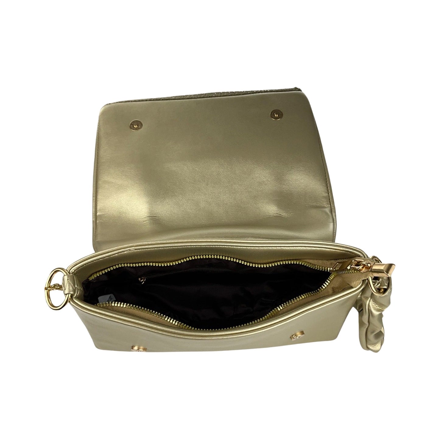 Elisa Skuldertaske Guld| MAS SELECTION