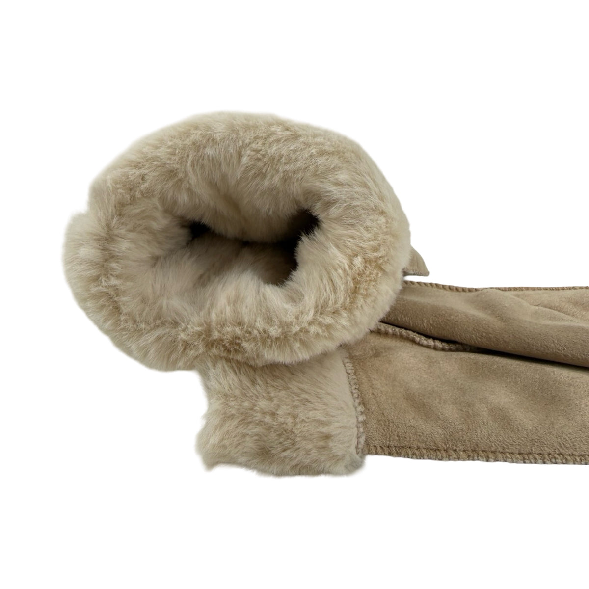 Ulla Handsker i Beige