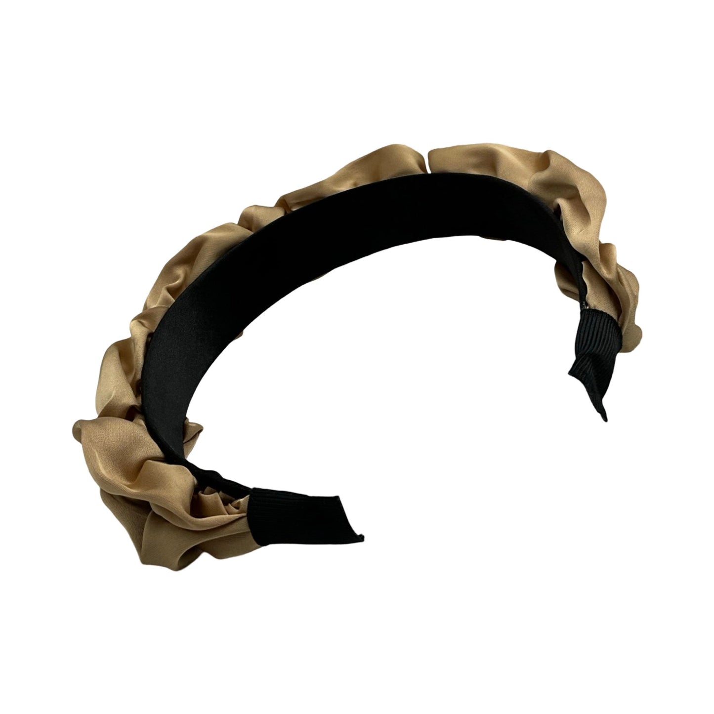 Satin Hårbøjle Beige| MAS SELECTION