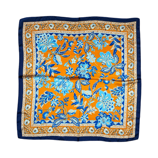 Katrine Satin Tørklæde Orange