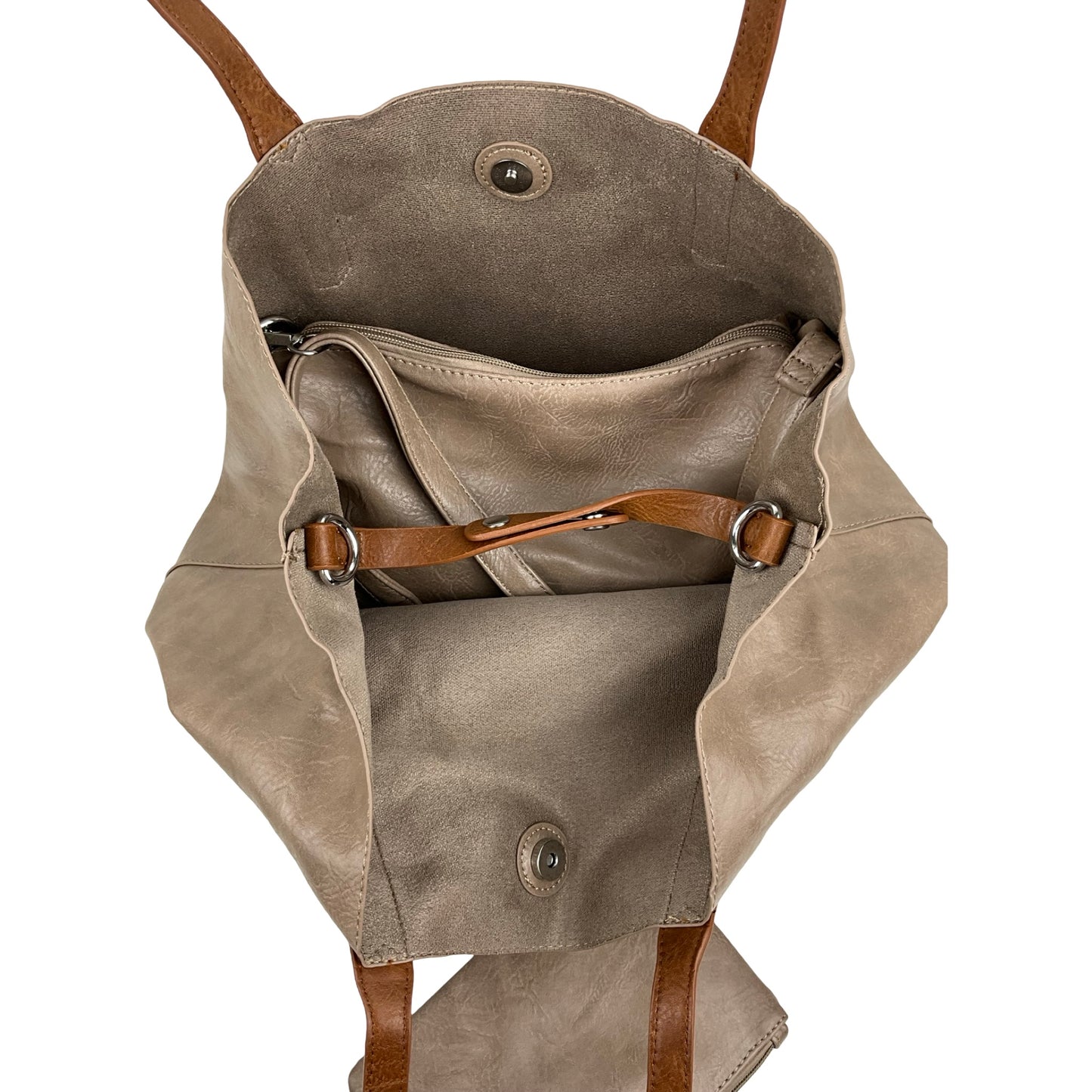 Veronica 3 i 1 Shopper Khaki