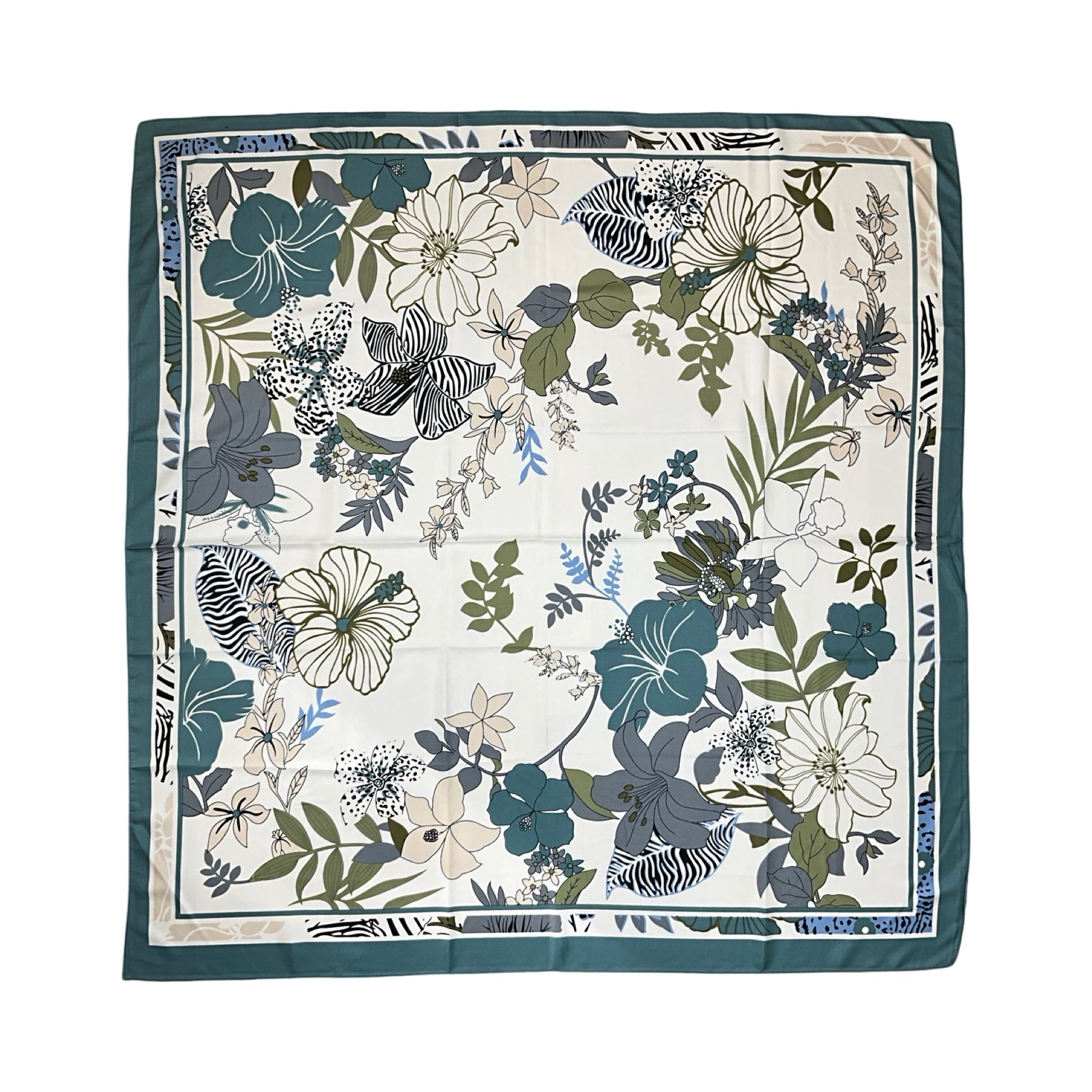 Antonella Satin Tørklæde Lyseblå