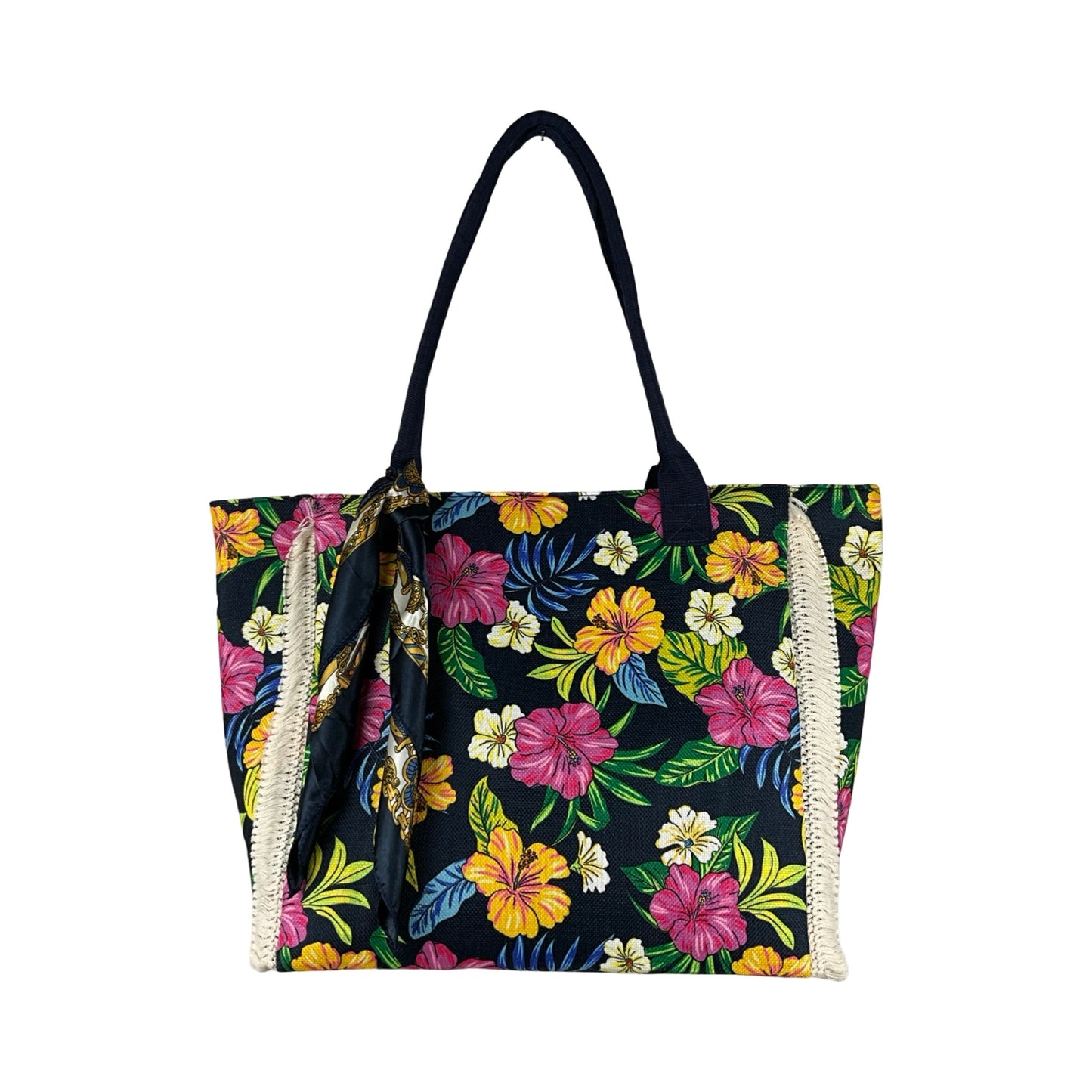 Blomstrende Stor Shopper Sort| MAS SELECTION