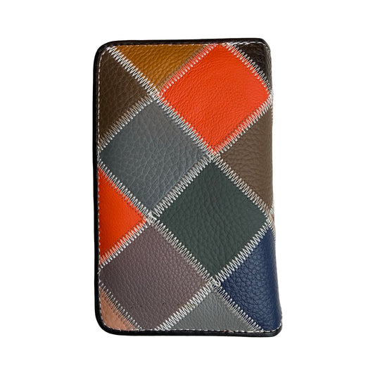 Mellemstor Damepung i Ægte Læder