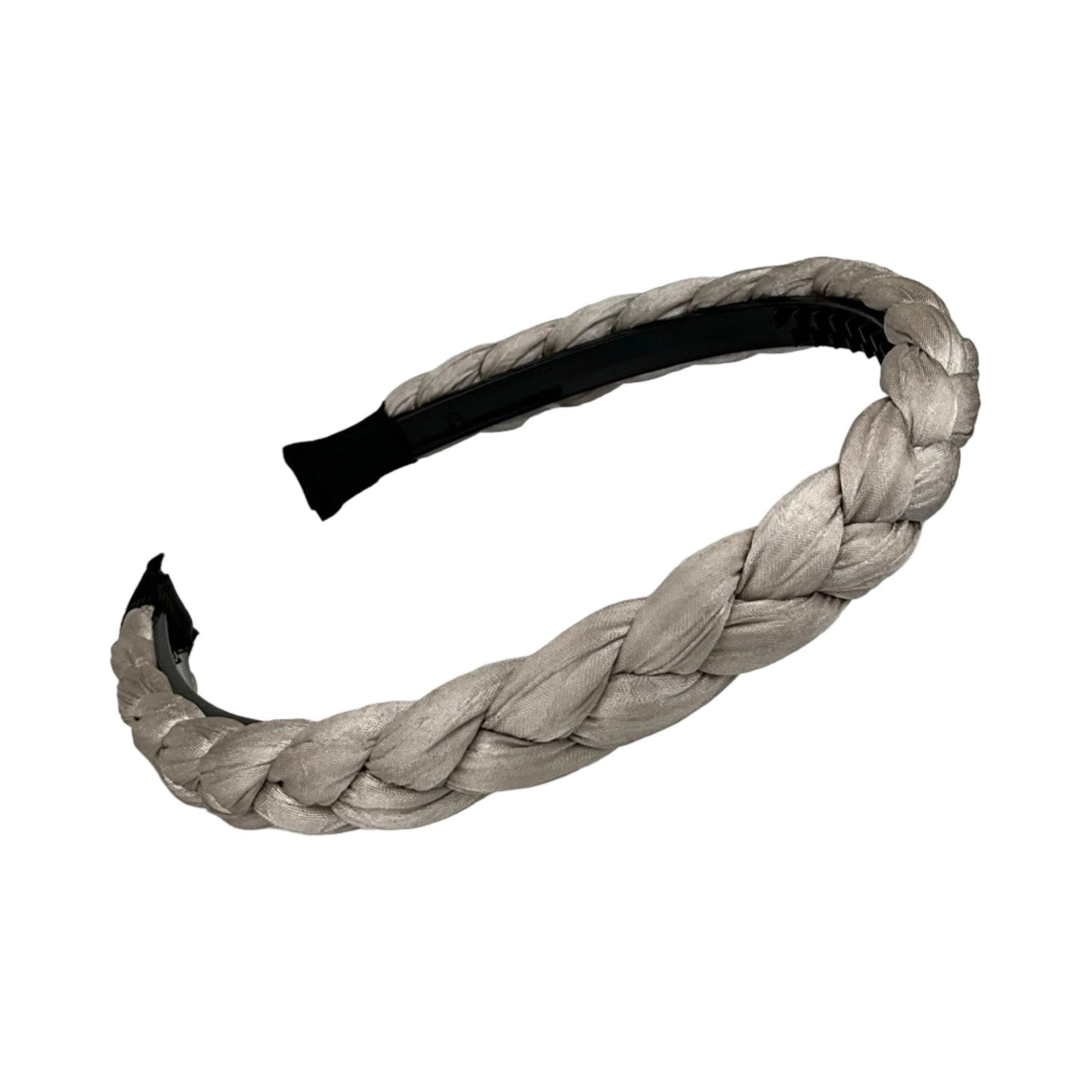 Flettet Hårbøjle Beige| MAS SELECTION