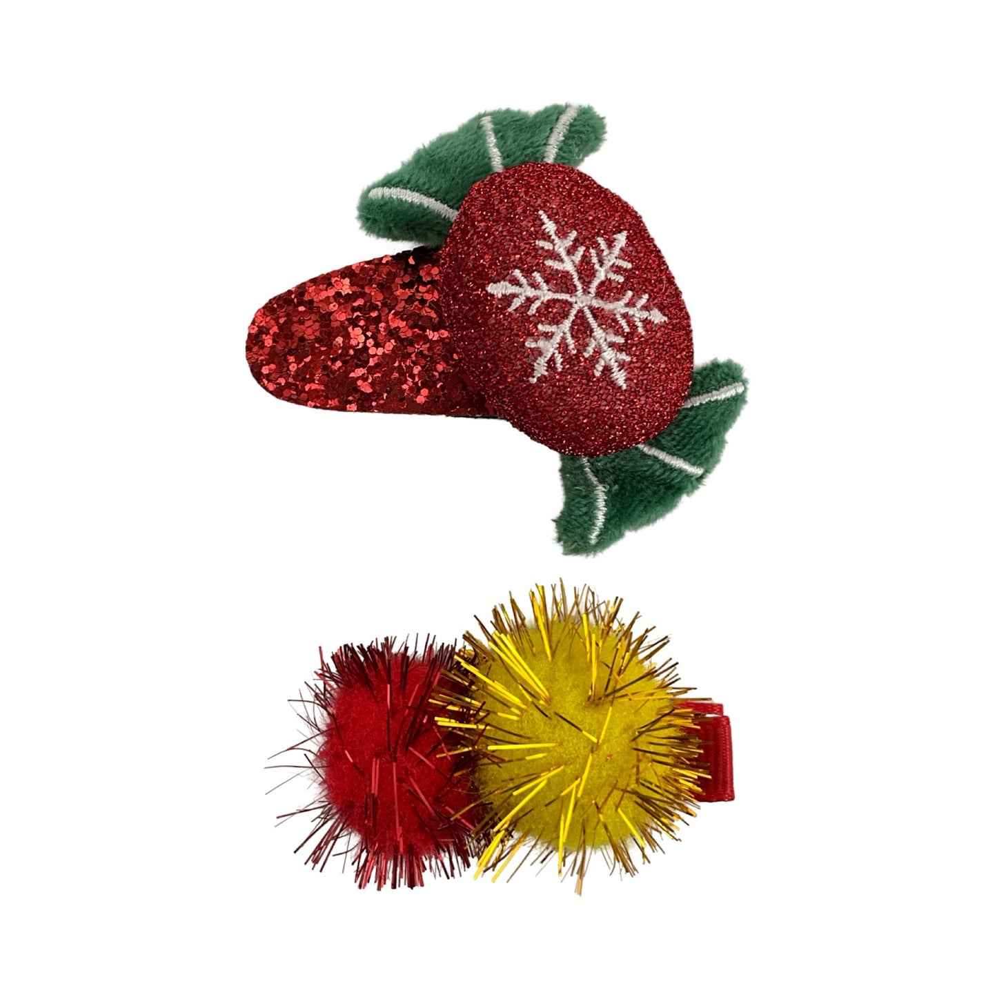 Slik Jule Hårspænder| MAS SELECTION