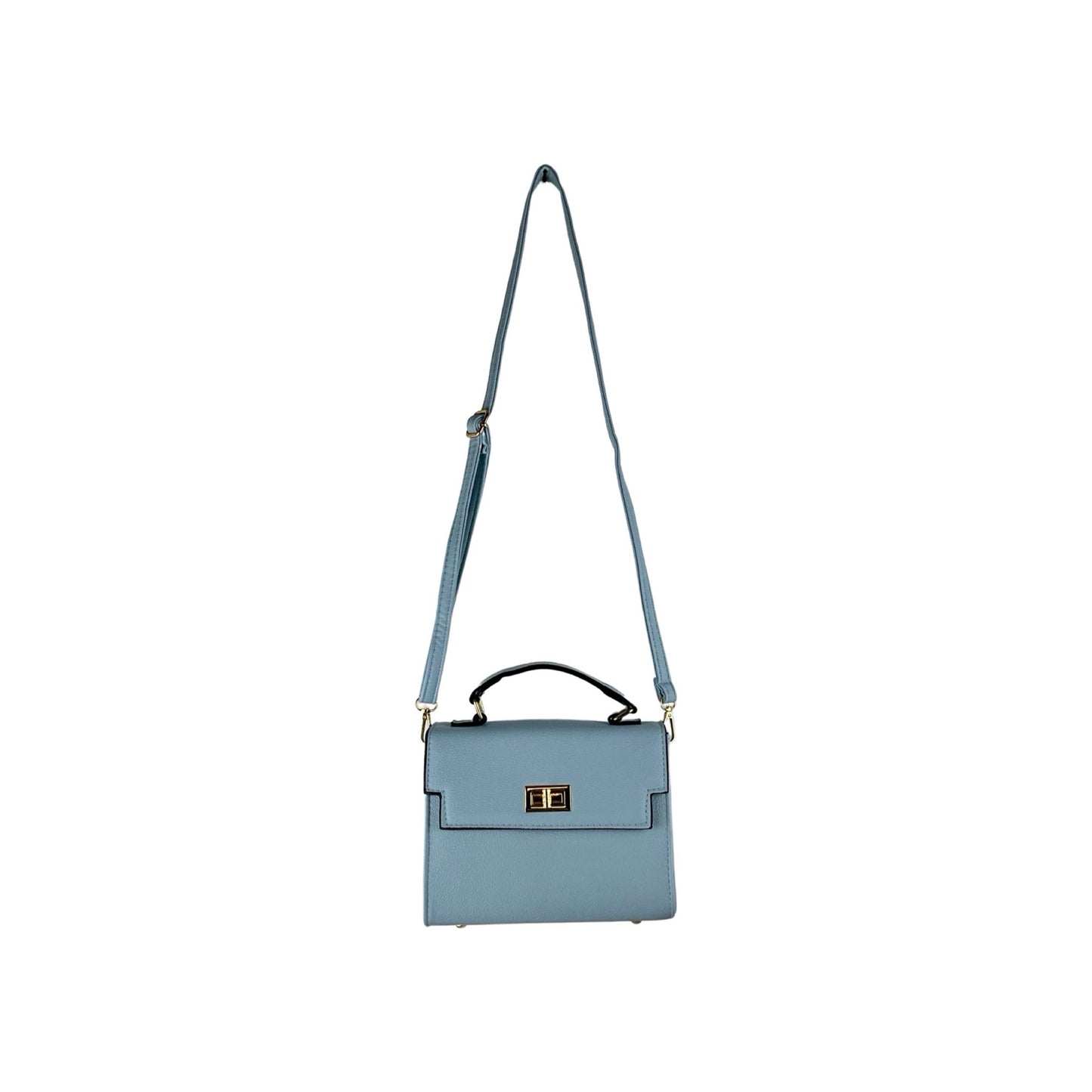 Vittoria crossbody-minitaske lyseblå
