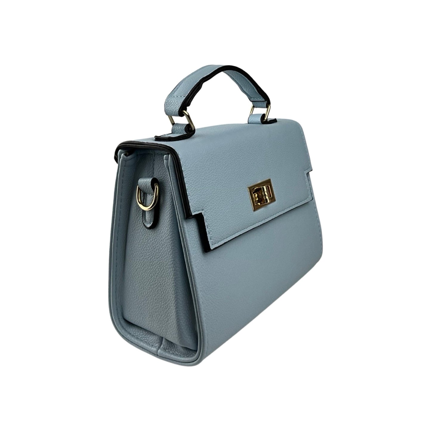 Vittoria crossbody-minitaske lyseblå
