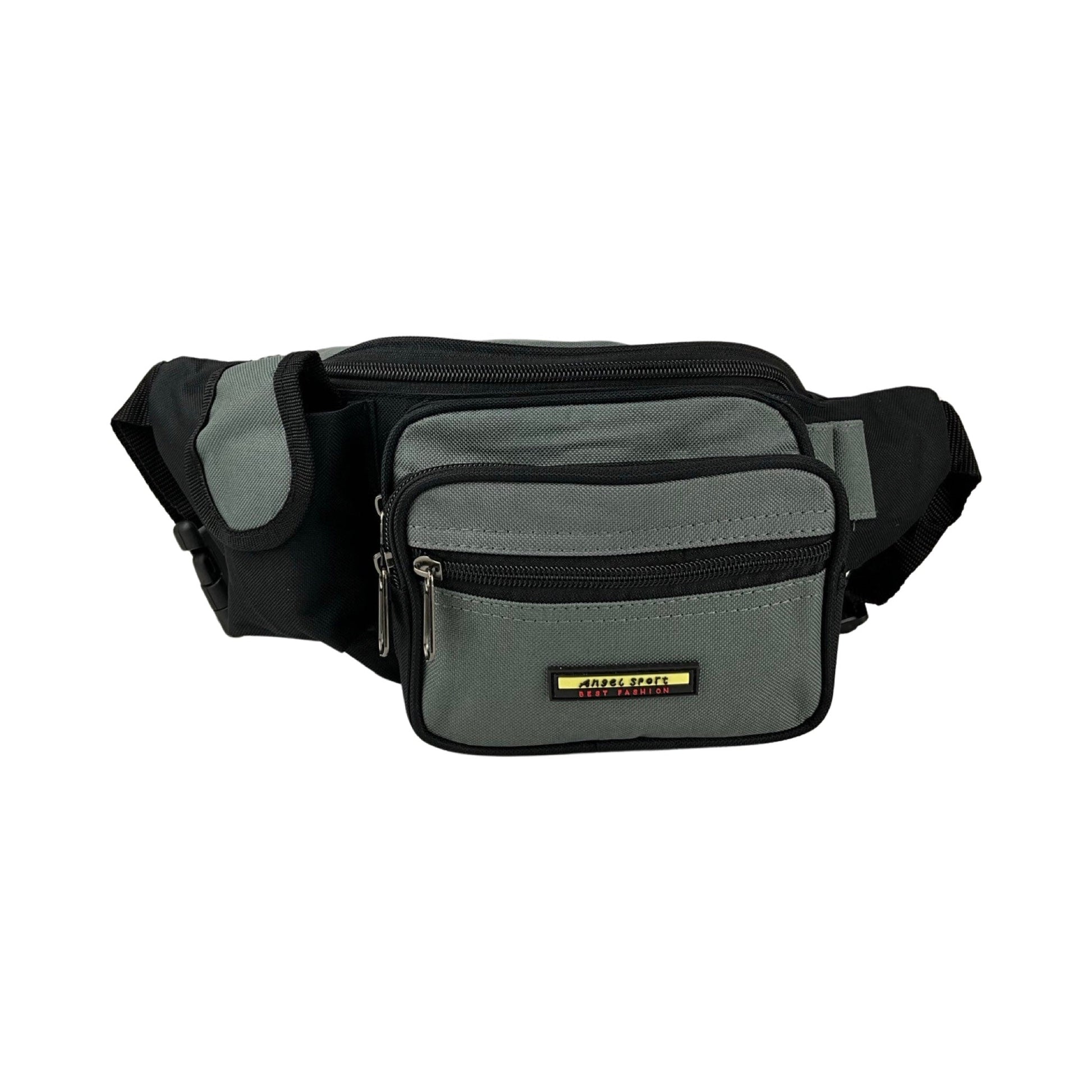 Funktionel Bæltetaske Sort og Grå| MAS SELECTION