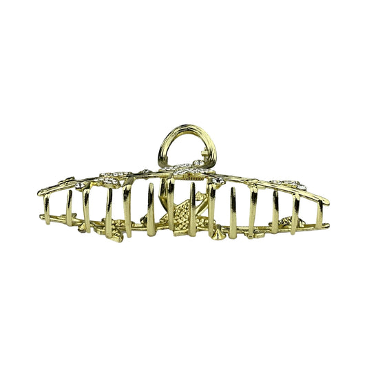 Guld Metal Hårklemme med Sommerfugle| MAS SELECTION