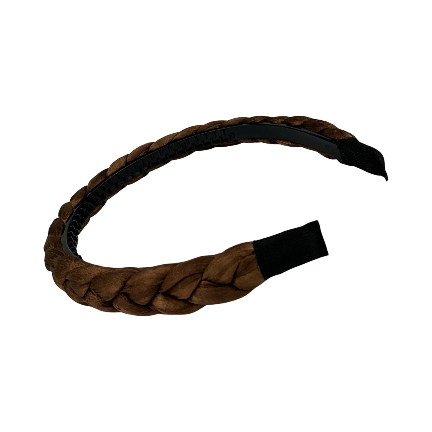 Flettet Hårbøjle Brun| MAS SELECTION