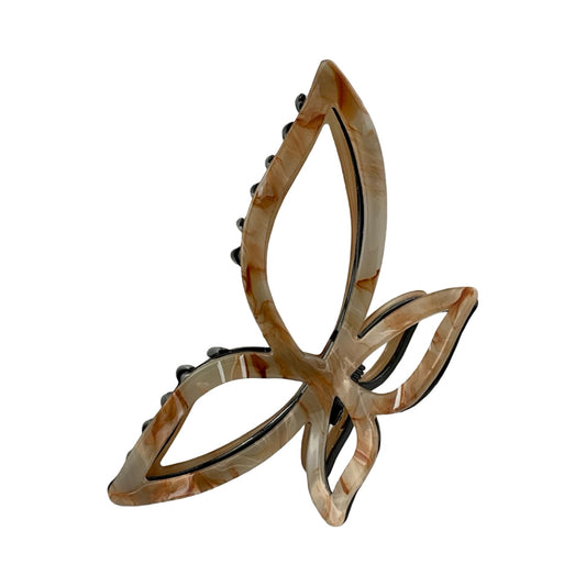 Sommerfugle Hårklemme Mix Beige| MAS SELECTION