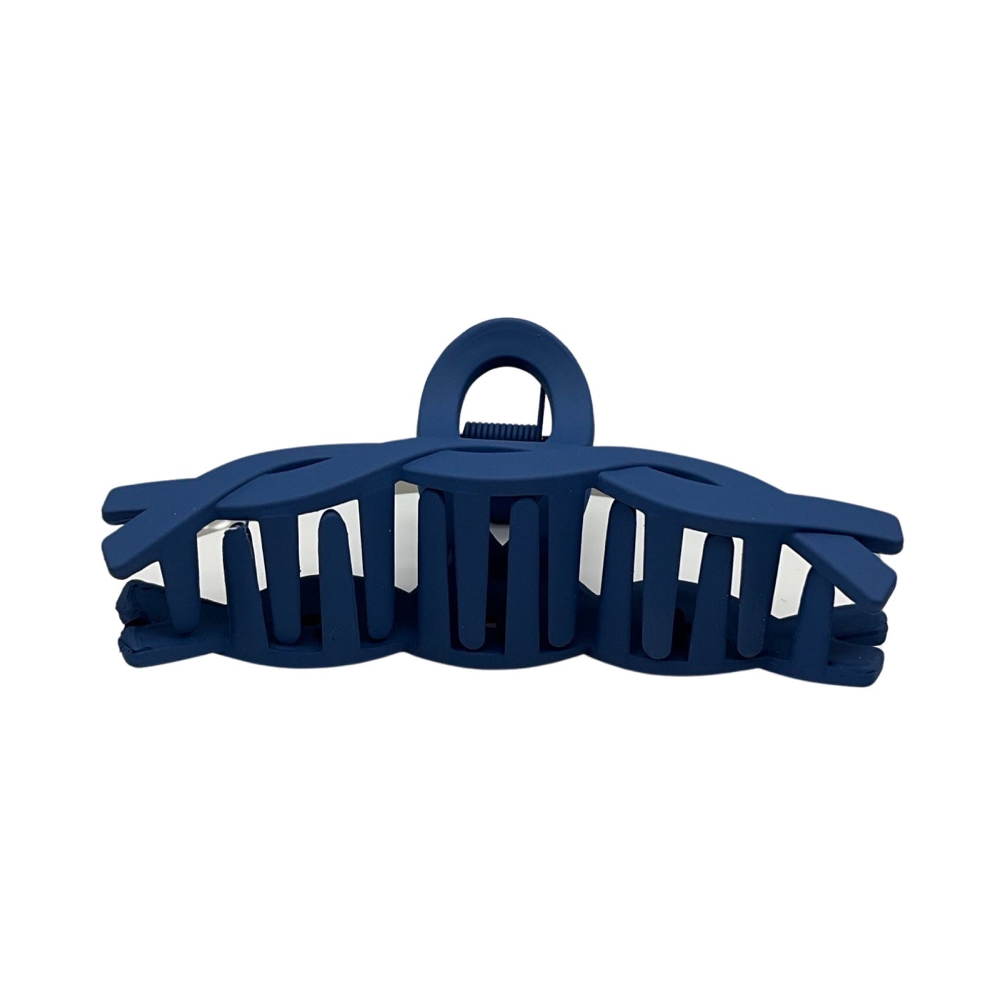 Hårklemme Crossover Design Mørkeblå| MAS SELECTION