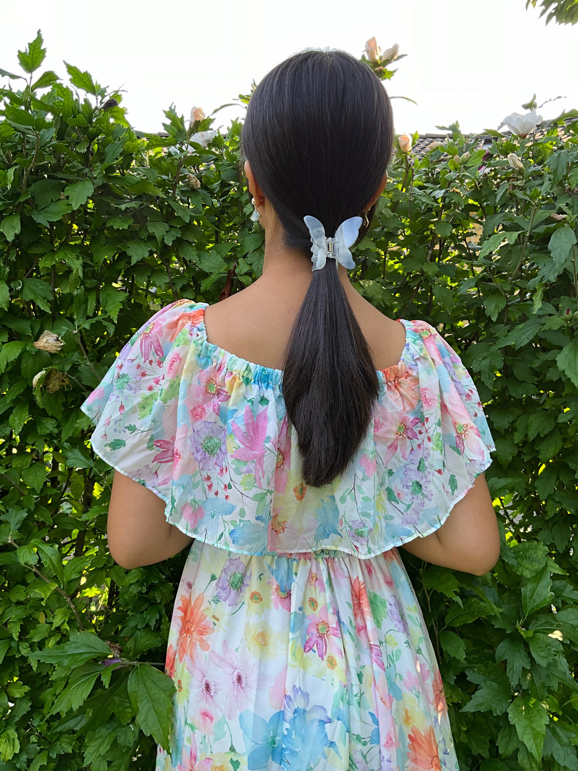 Sommerfugle hårklemme stor grøn| MAS SELECTION