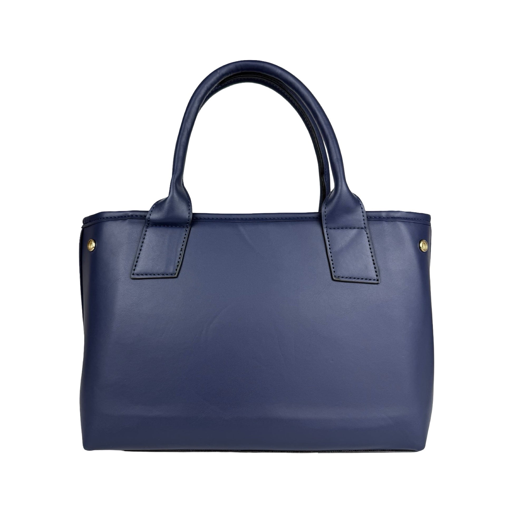 Cecilie Store Håndtaske Mørkeblå | MAS SELECTION
