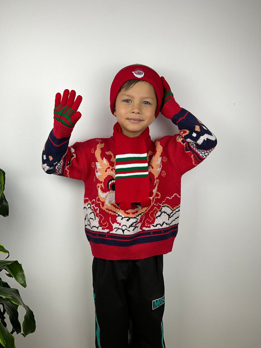 Barn Julesæt Rød| MAS SELECTION