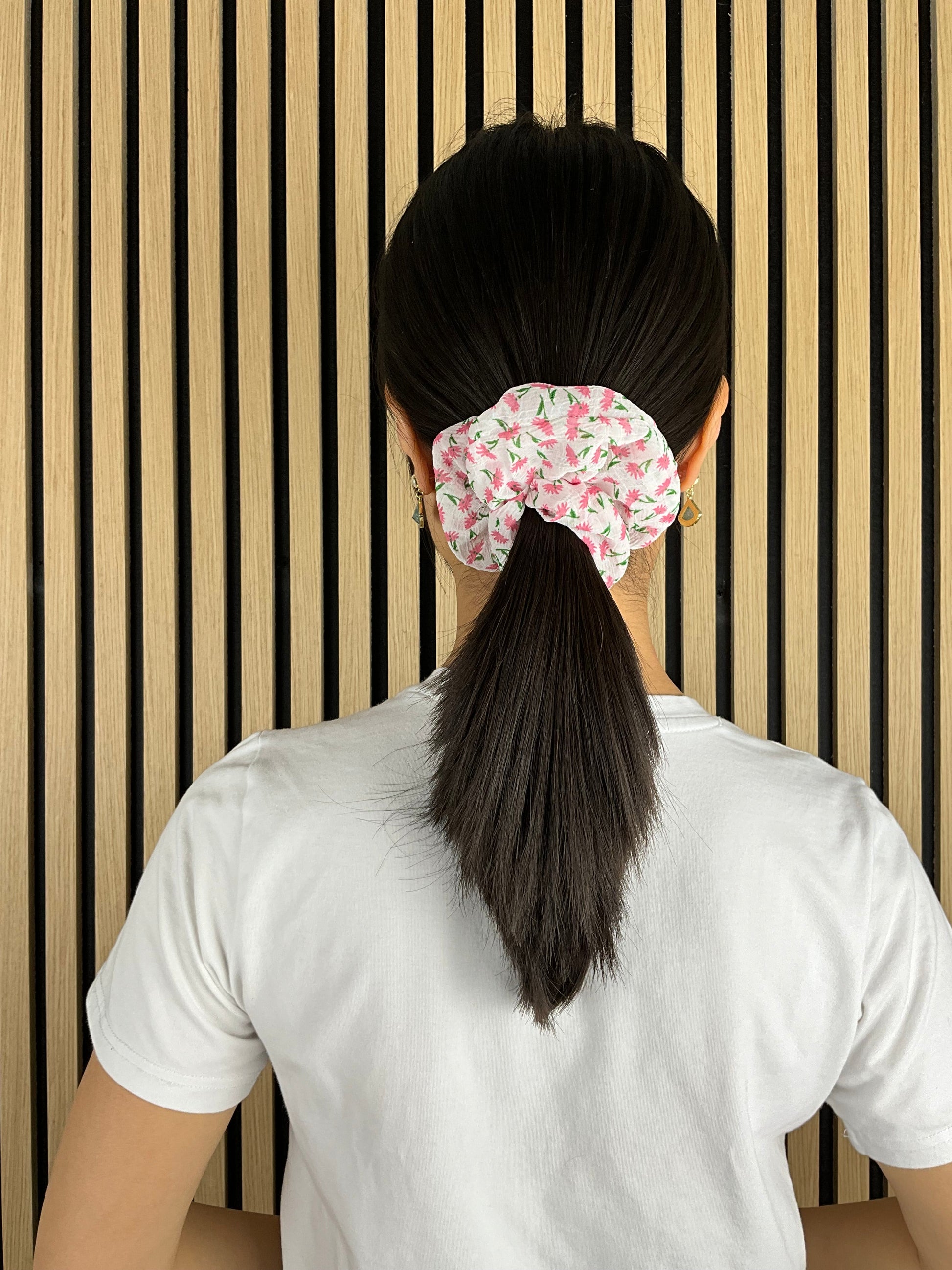 Calendula Blomsterscrunchie Lyserød| MAS SELECTION