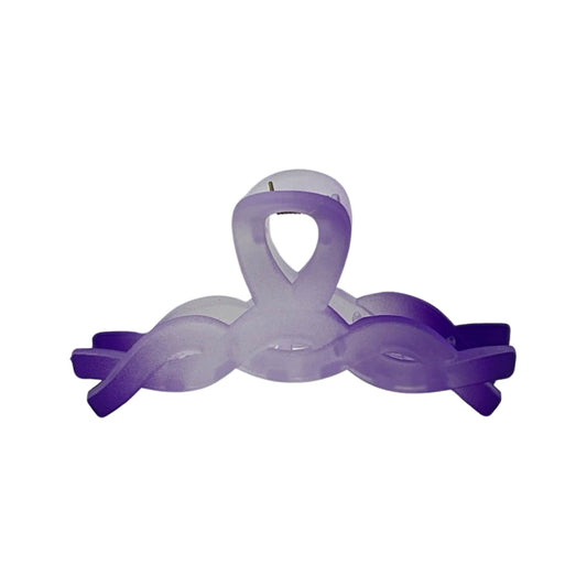 Hårklemme Crossover Design Lilla| MAS SELECTION