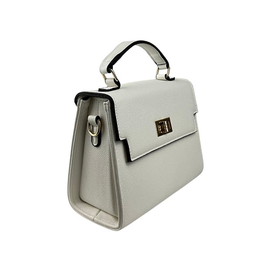 Vittoria crossbody-minitaske hvid| MAS SELECTION