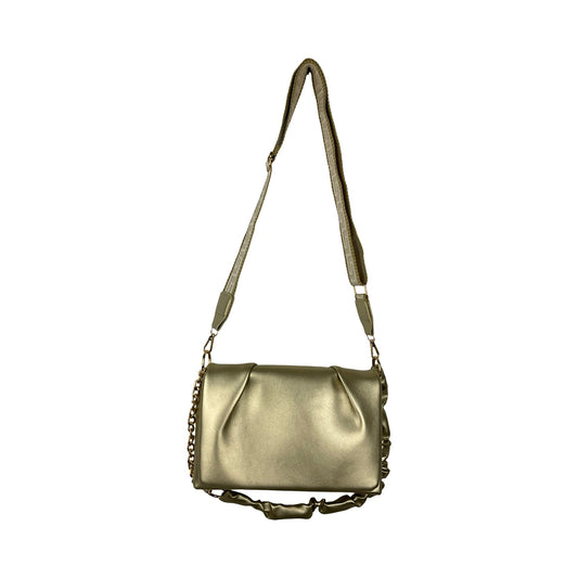 Elisa Skuldertaske Guld | MAS SELECTION