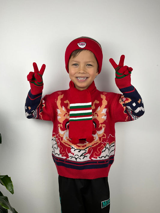 Barn Julesæt Rød| MAS SELECTION