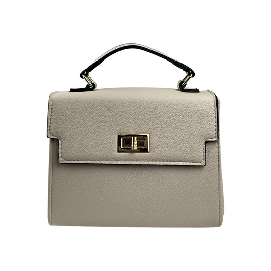 Vittoria crossbody-minitaske creme