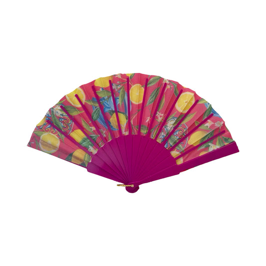 Citronmønstervifte i Fuchsia