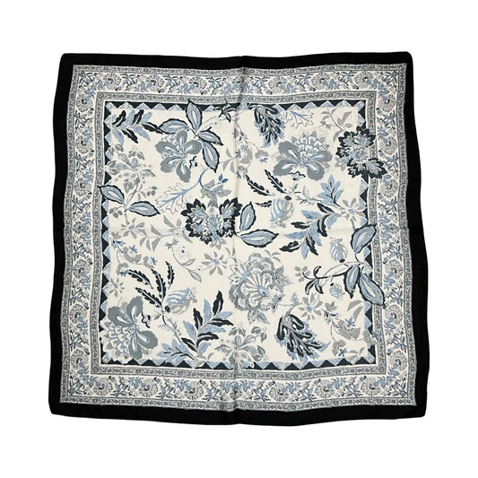 Katrine Satin Tørklæde Sort