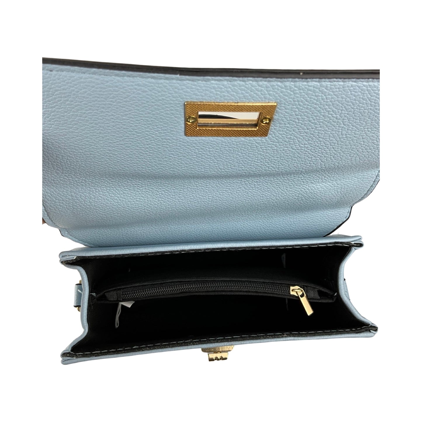 Vittoria crossbody-minitaske lyseblå