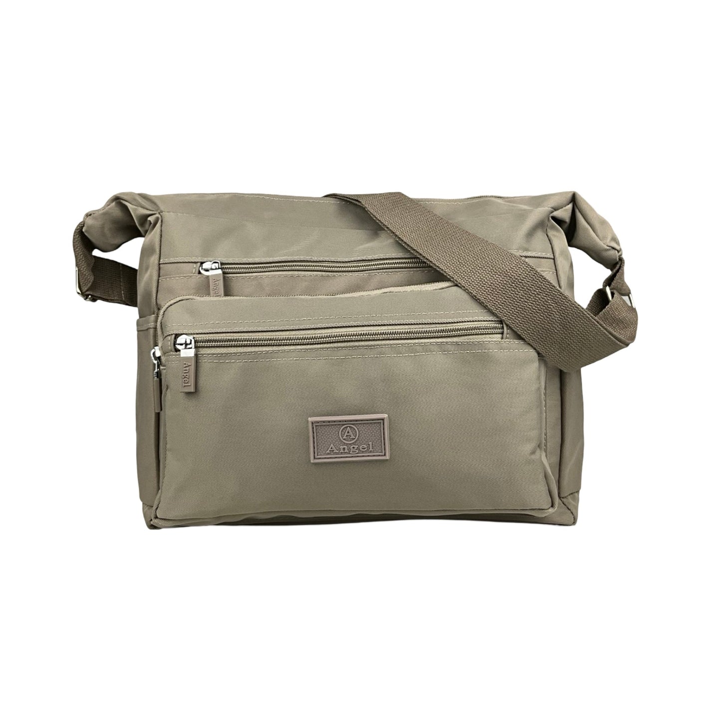 MS klassisk Skuldertaske/crossbody beige| MAS SELECTION
