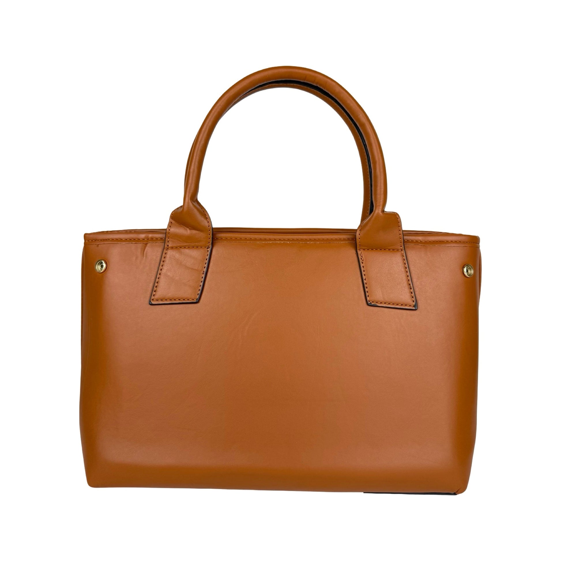 Cecilie Store Håndtaske Brun | MAS SELECTION