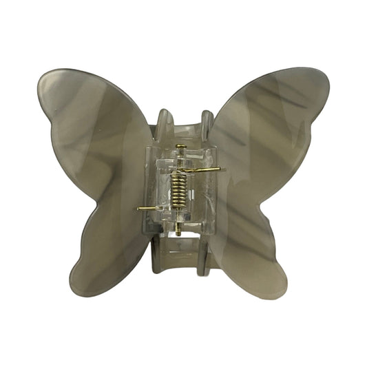 Sommerfugle hårklemme stor grå| MAS SELECTION