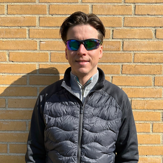 Sport Solbriller Grøn Med Grøn Brillestang| MAS SELECTION