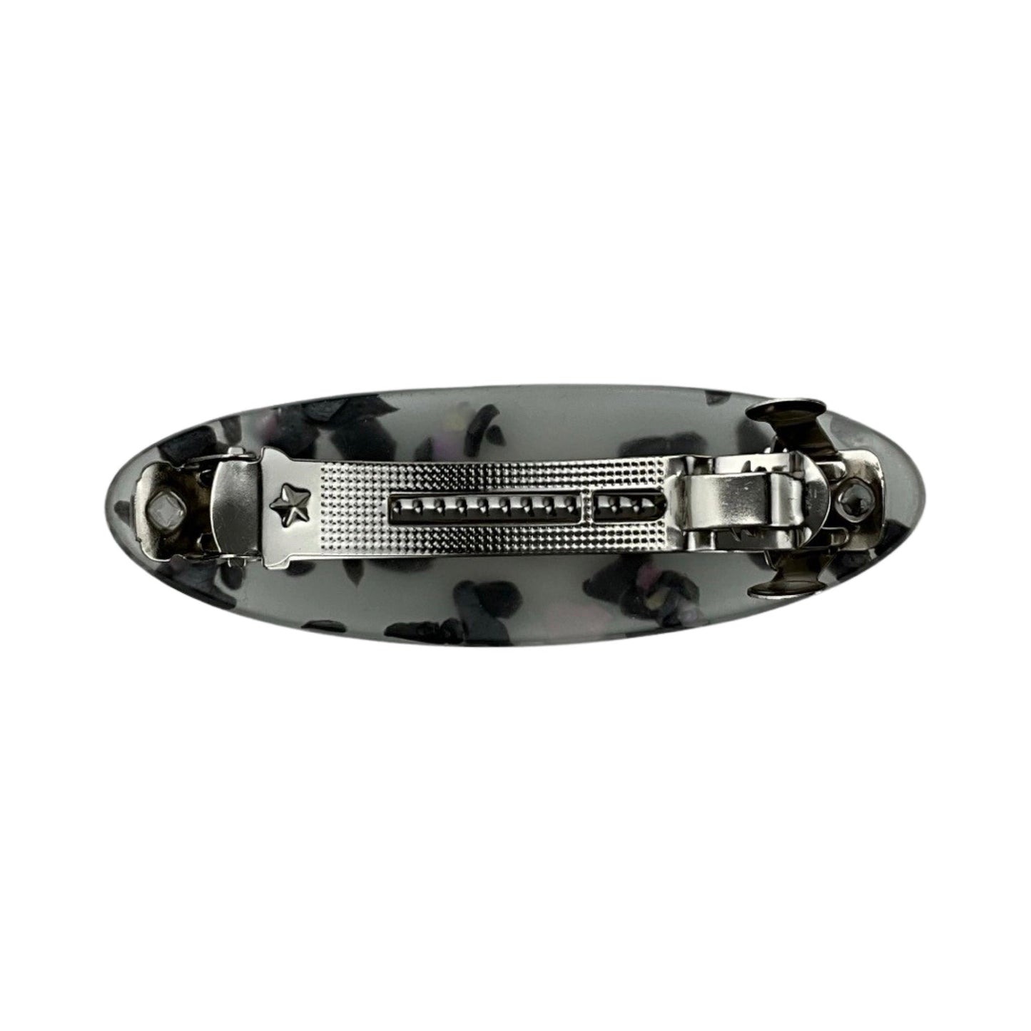 Elegant Ovalt Hårspænde Lilla| MAS SELECTION