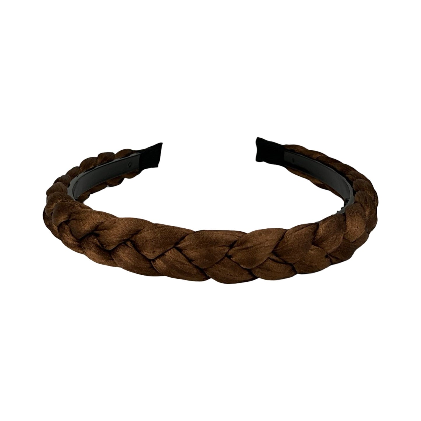 Flettet Hårbøjle Brun| MAS SELECTION