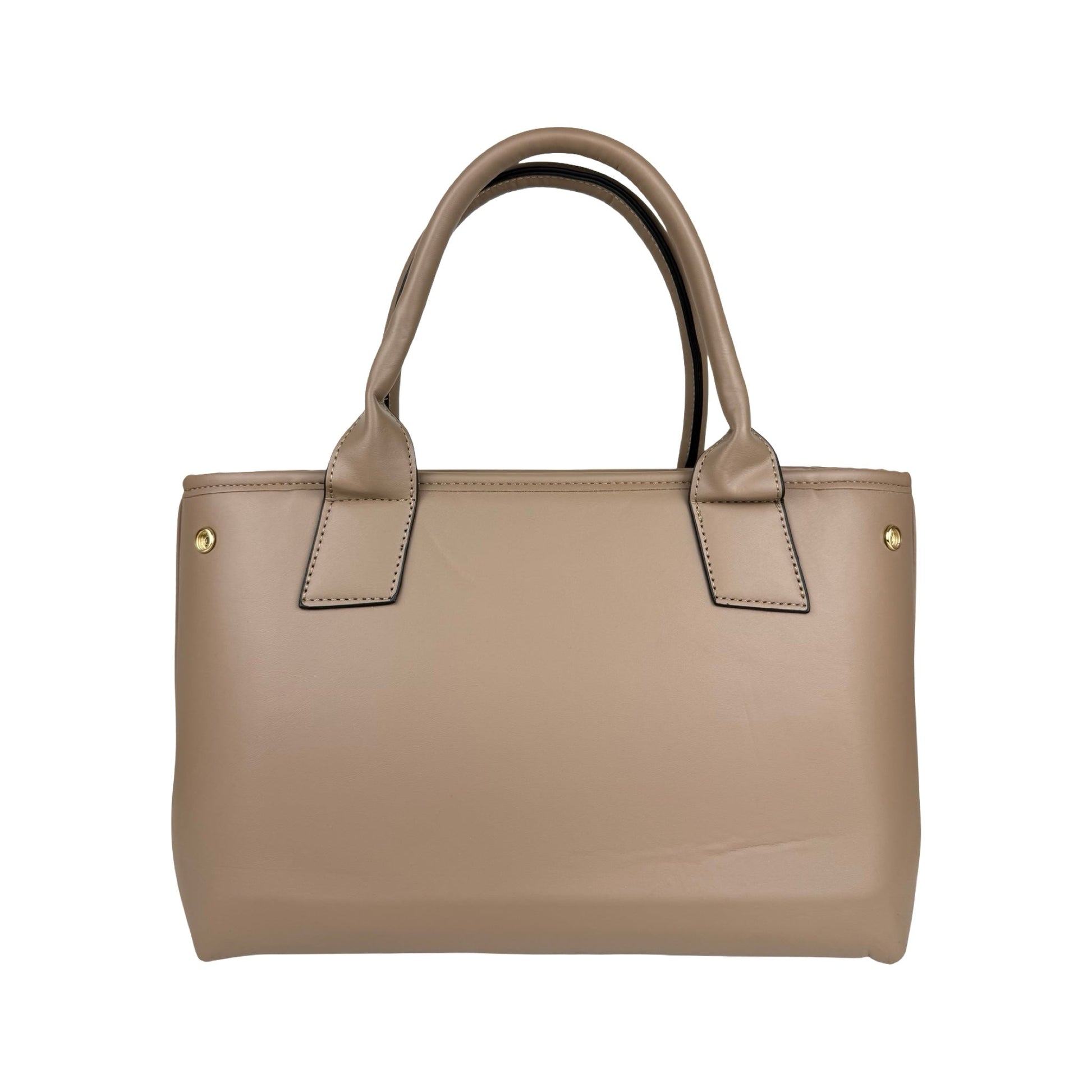 Cecilie Store Håndtaske Beige | MAS SELECTION