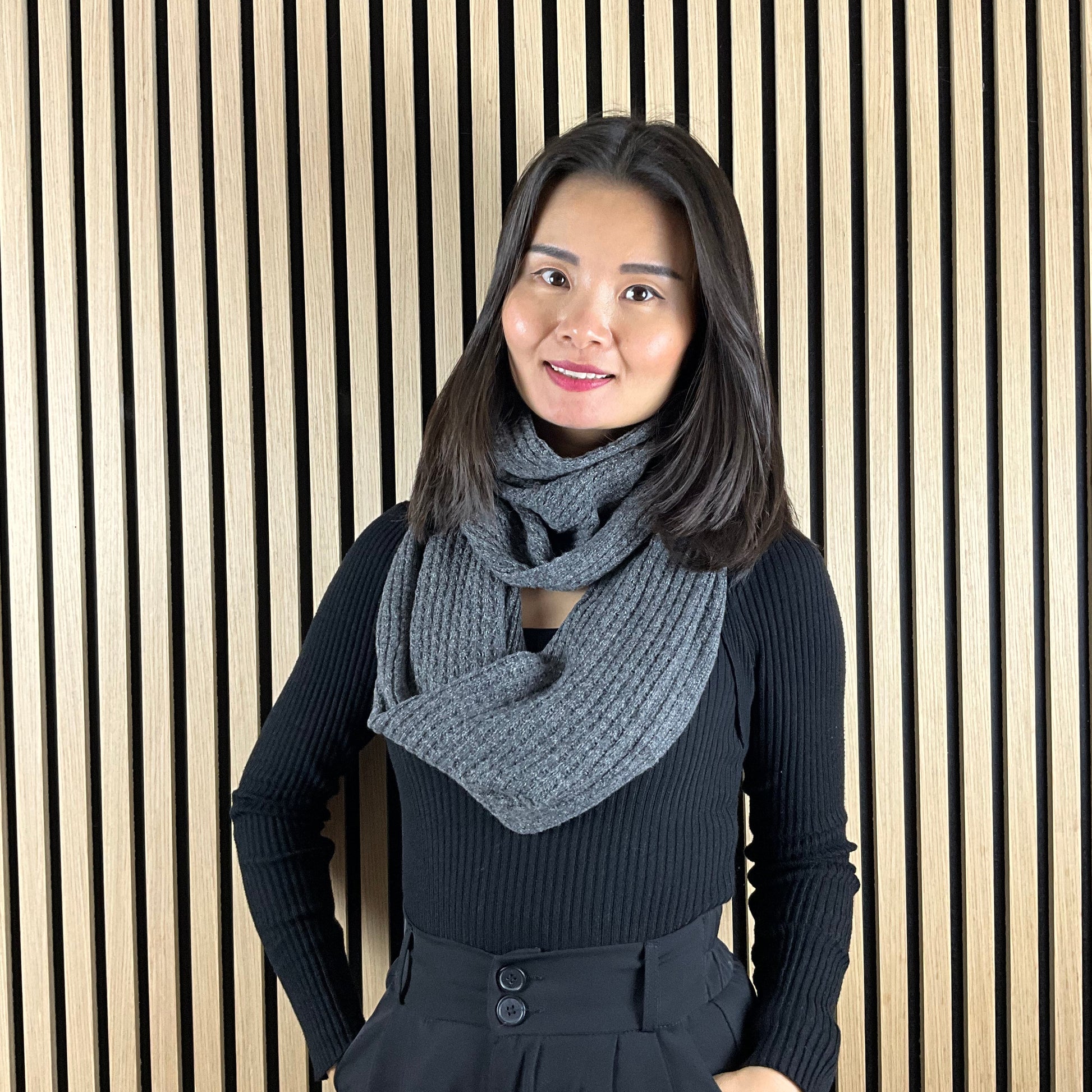 Tubehalstørklæde Mørkegrå| MAS SELECTION