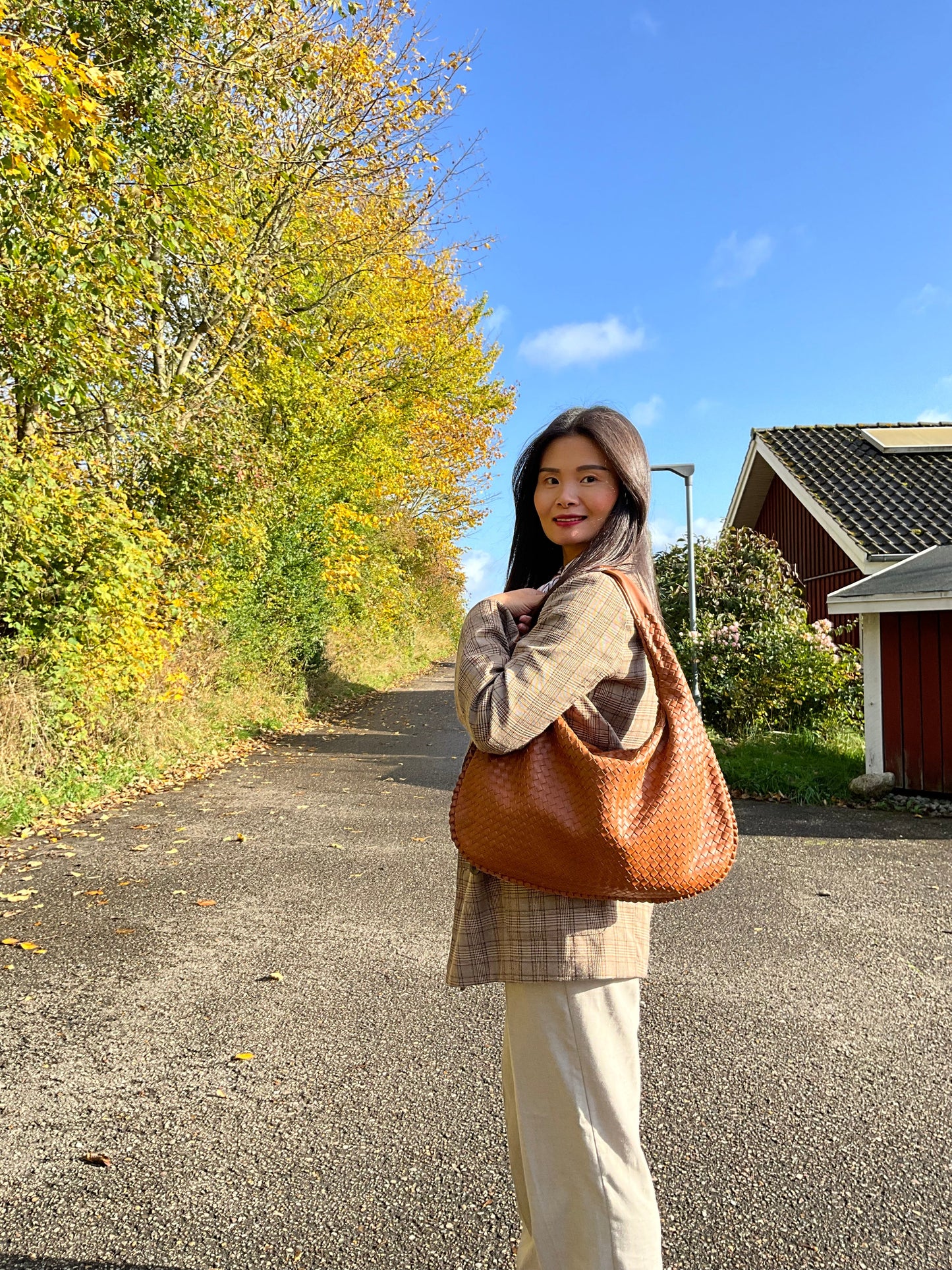 Anna Skuldertaske Grøn| MAS SELECTION