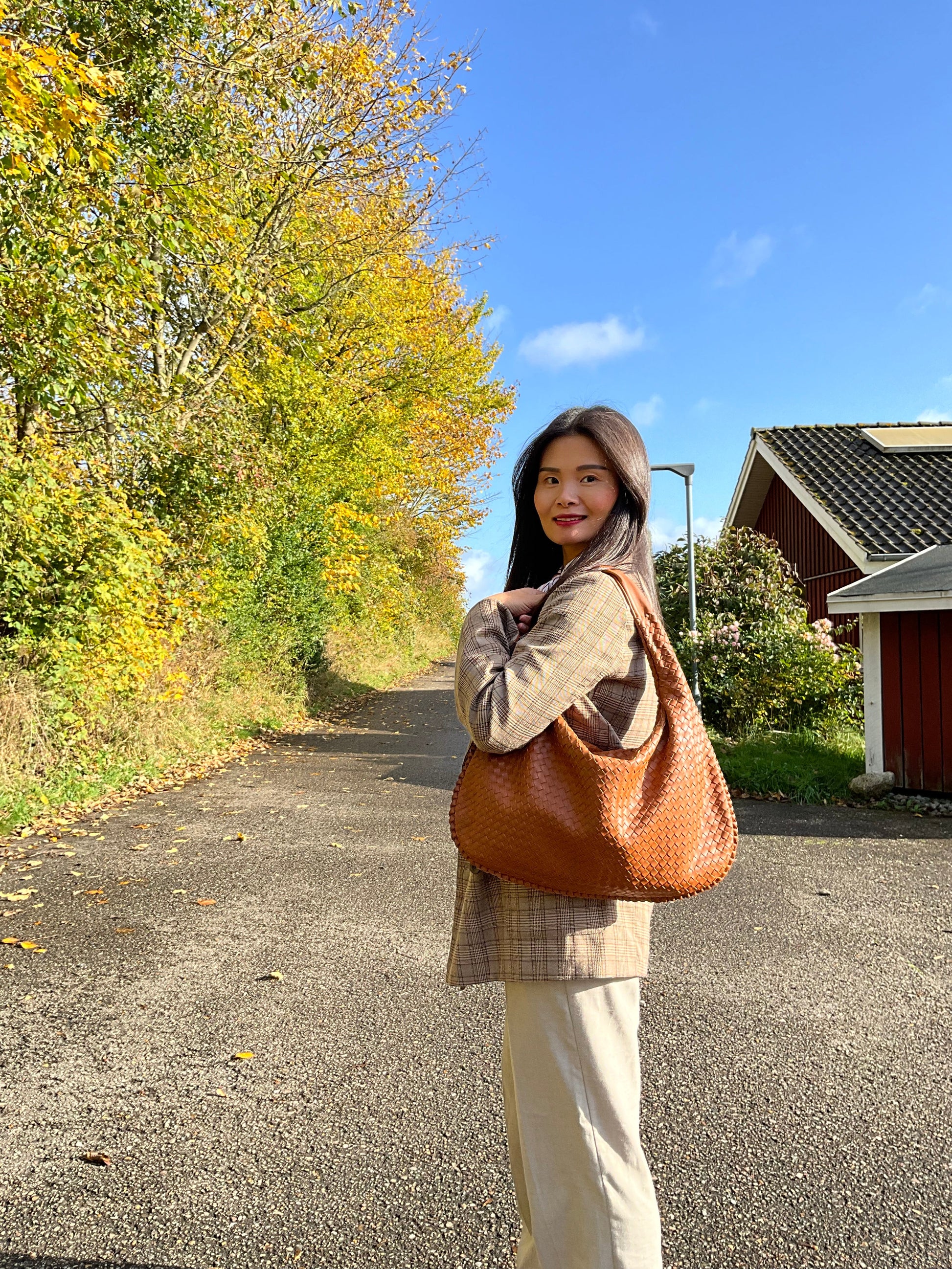 Anna Skuldertaske Grøn| MAS SELECTION
