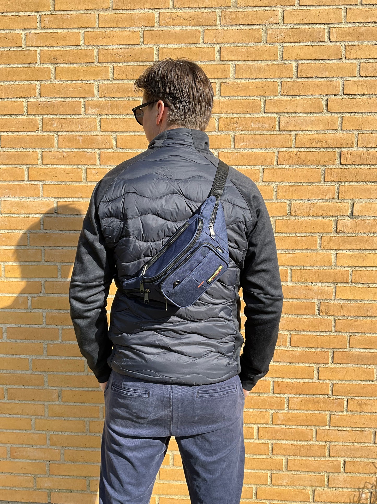 Bæltetaske Stor Sort