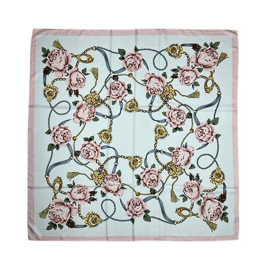 Sofia Satin Tørklæde Lyserød