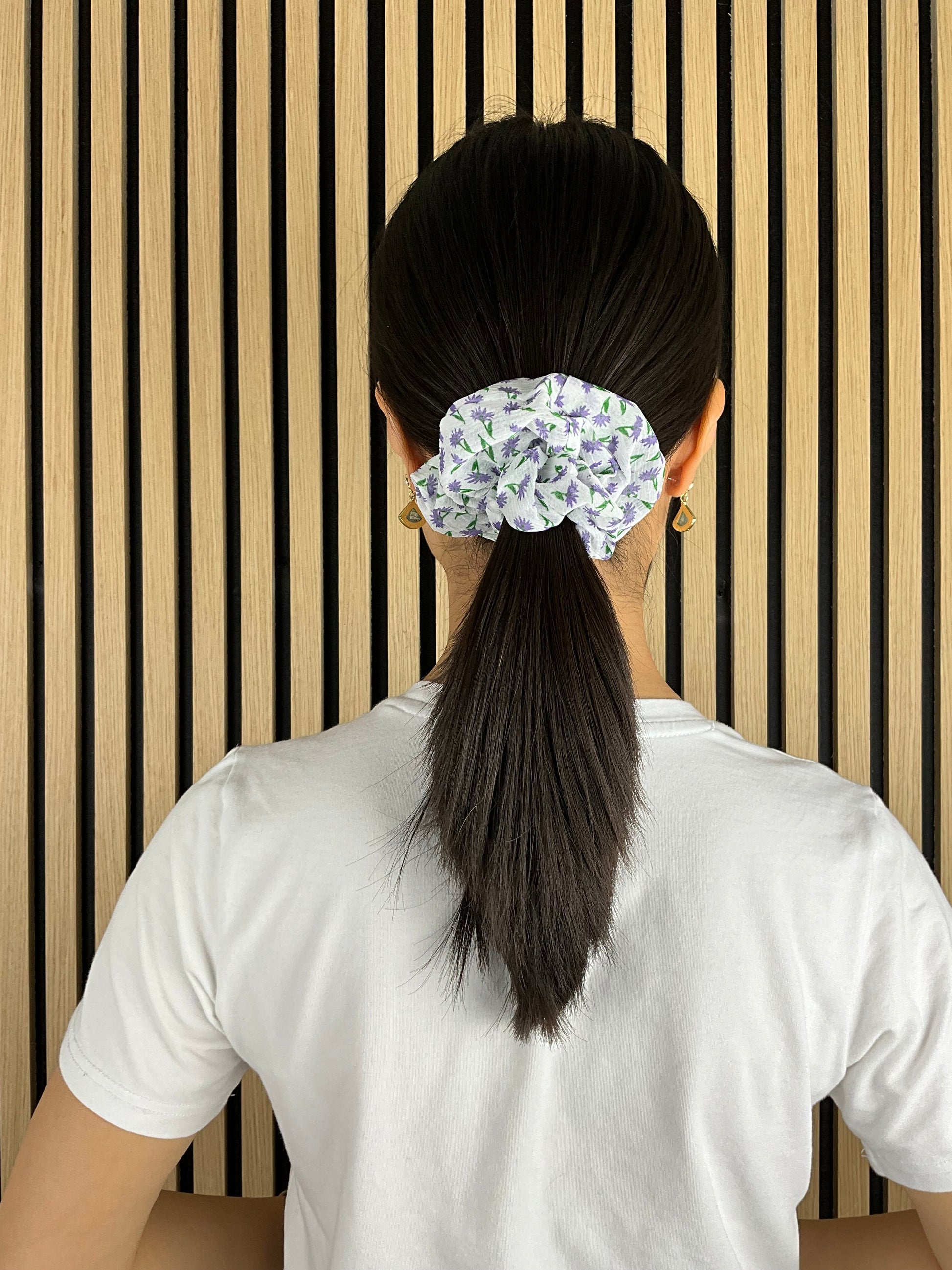 Calendula Blomsterscrunchie Lilla| MAS SELECTION