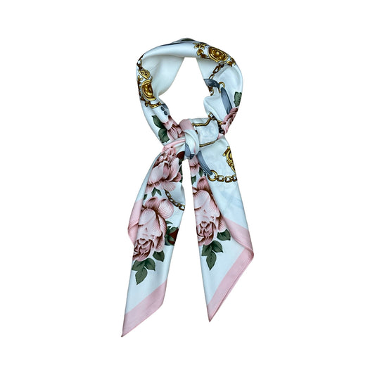 Sofia Satin Tørklæde Lyserød| MAS SELECTION