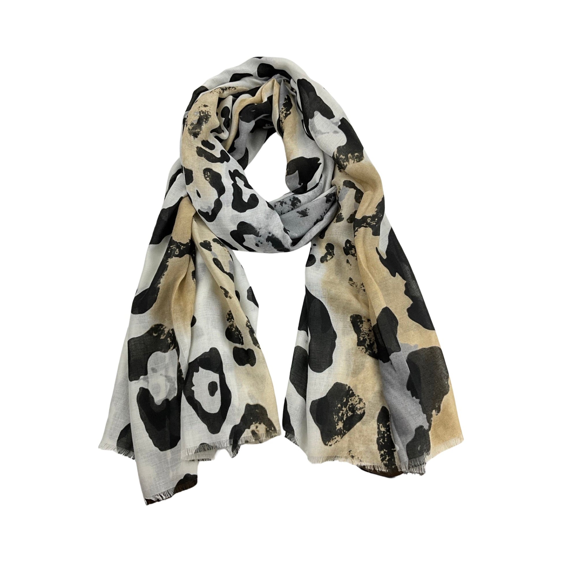 Tørklæde i Leopardmønster| MAS SELECTION