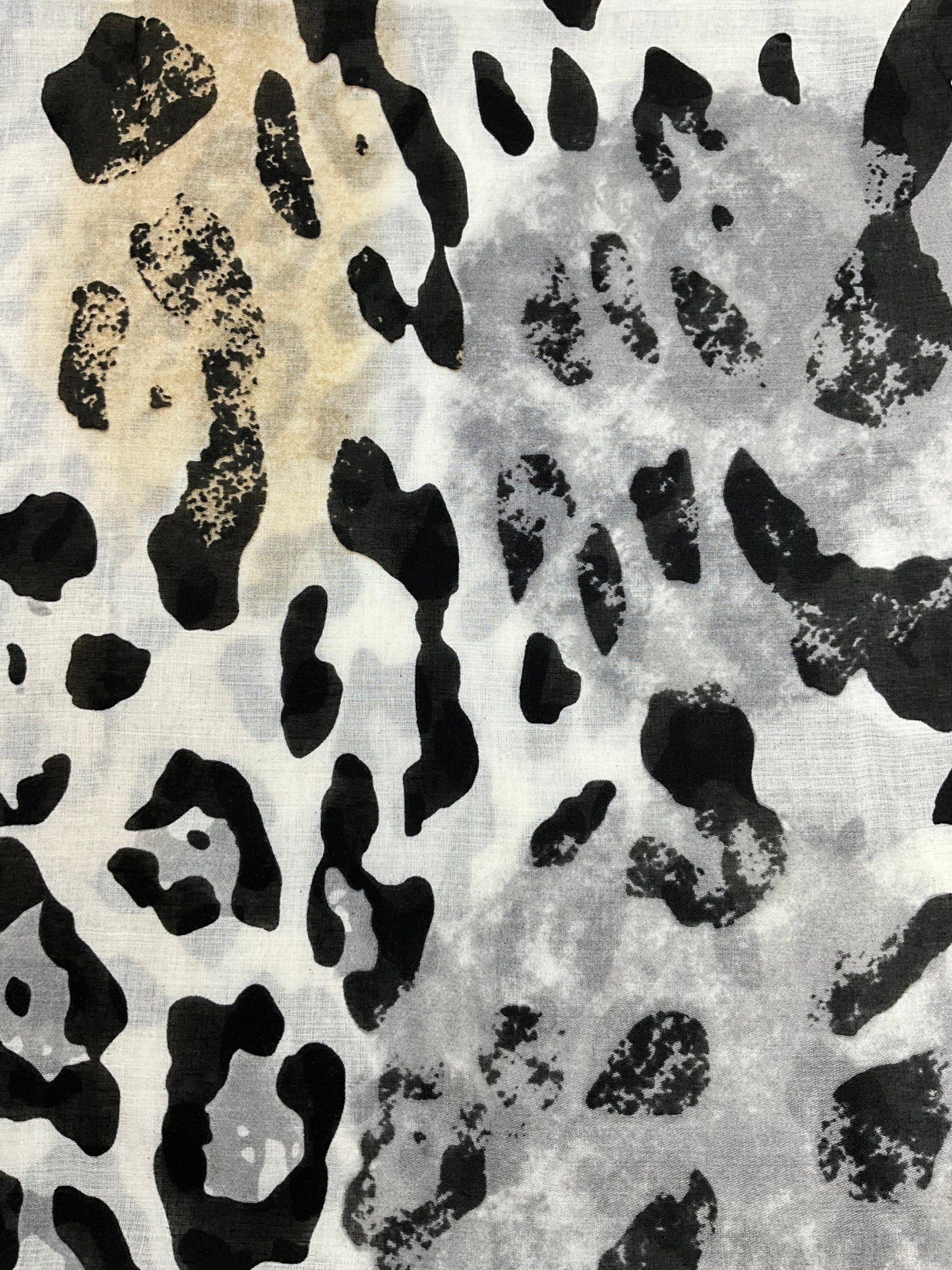 Tørklæde i Leopardmønster| MAS SELECTION