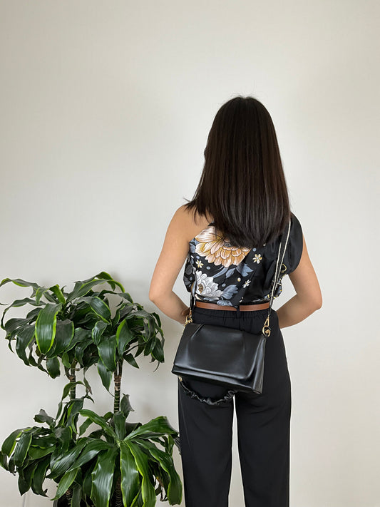 Elisa Skuldertaske Sort | MAS SELECTION