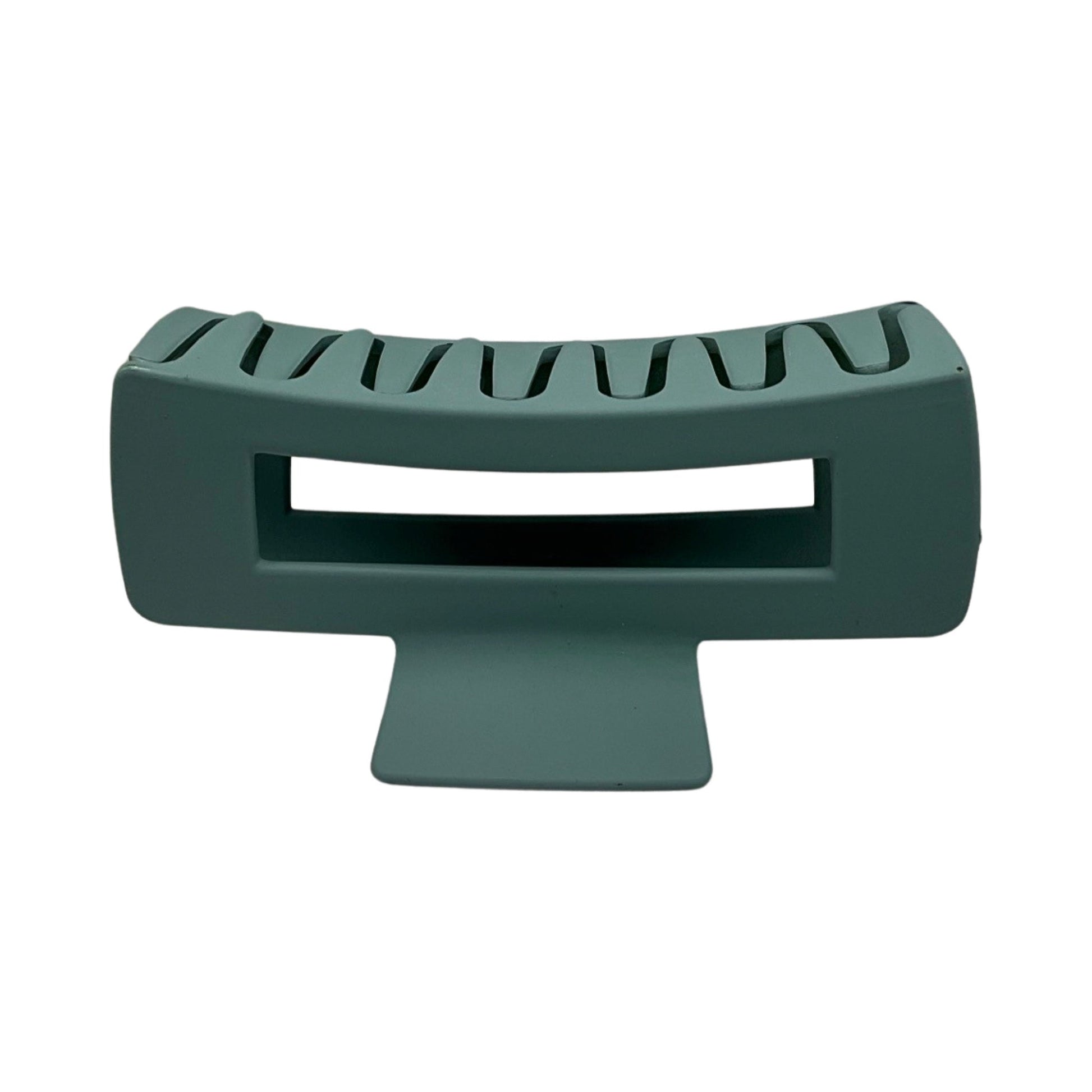 Stor Hårklemme Rektangel Design Grøn| MAS SELECTION